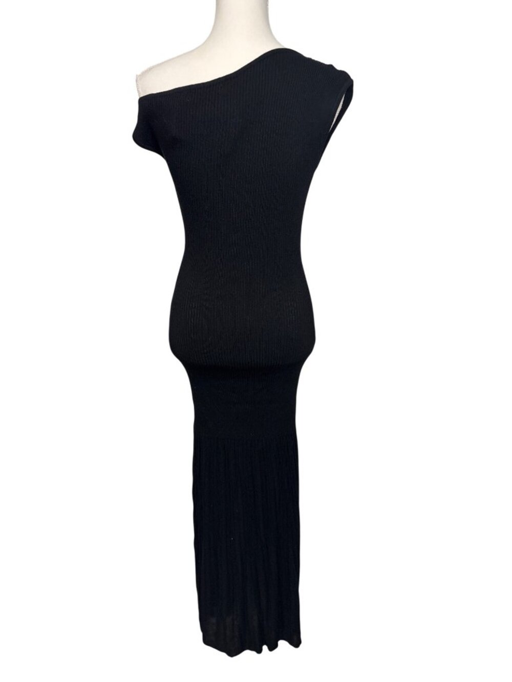 4th & Reckless Nyola Knit Dress in Black XSmall New Womens Maxi Long Gown - Picture 7 of 9